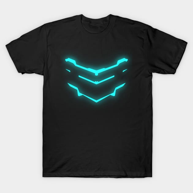 Dead Space RIG Helmet T-Shirt by Power Up Prints